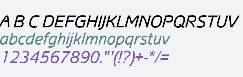 Arian AMU Italic