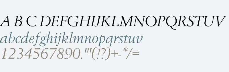 Berling T Regular Italic