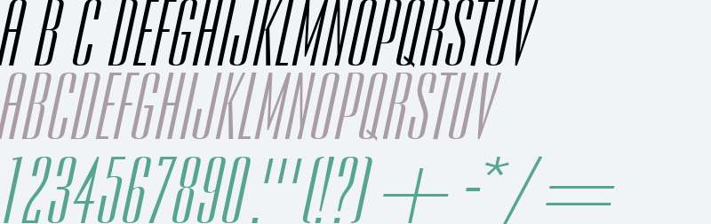 Expel Wide Italic