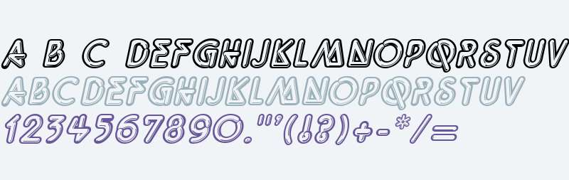 QuarkNeon Italic