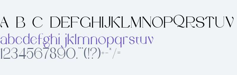 Abigail Modern Serif Font Demo !