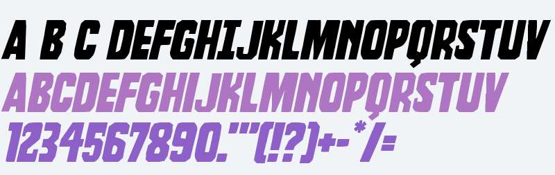 Dorian Gore Expanded Italic