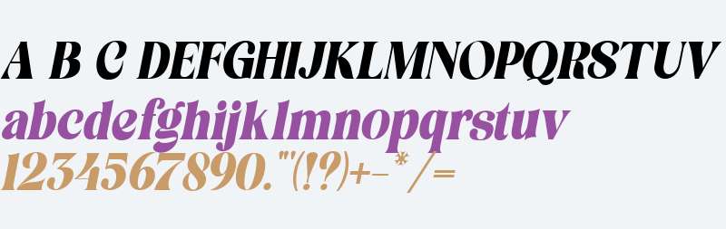 Storia Lettering Italic