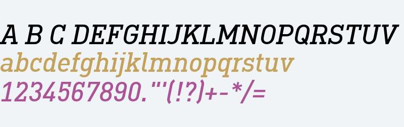 DINSlabW05-MediumItalic