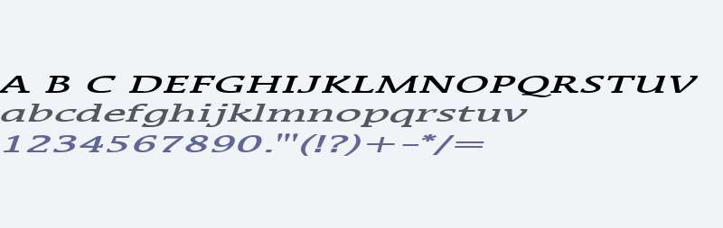 Mirror Extended BoldItalic