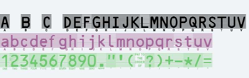 HighSecurityFont