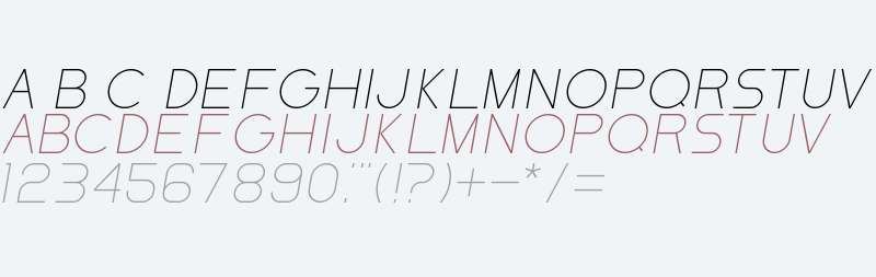 Incompleeta Light Italic Reveal