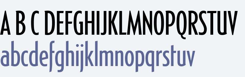 Generica Condensed W01 Light