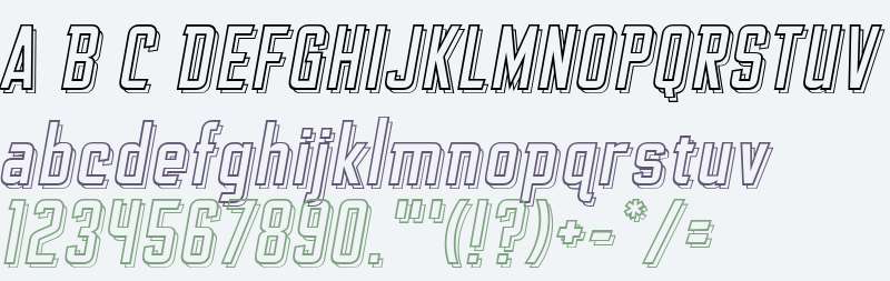 Friend or Foe Tall Deco BB Italic