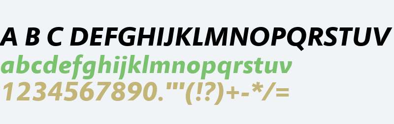 Miramonte W03 Bold Italic