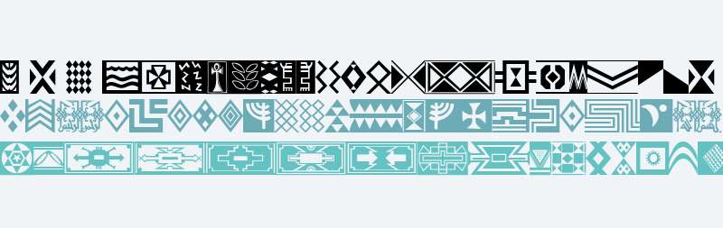 Afrika Gold A Patterns