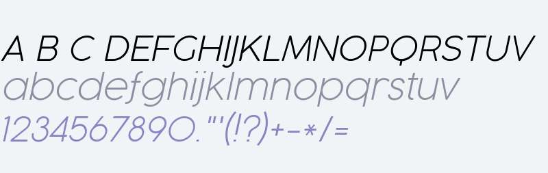 Cocogoose Pro UltraLight Italic