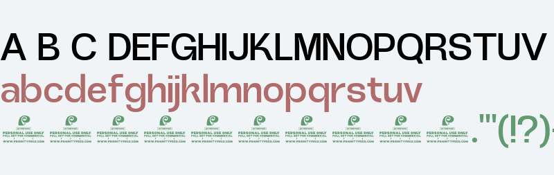 Heuvel Grotesk DEMO SemBd