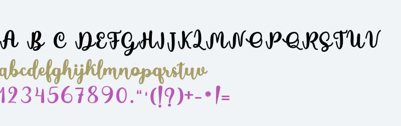 Butterfly Script
