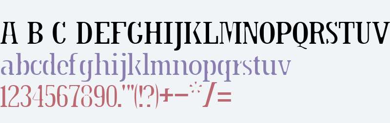 Chlorine Serif W00 Regular