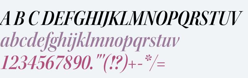 Kepler Std Semibold Semicondensed Italic Display