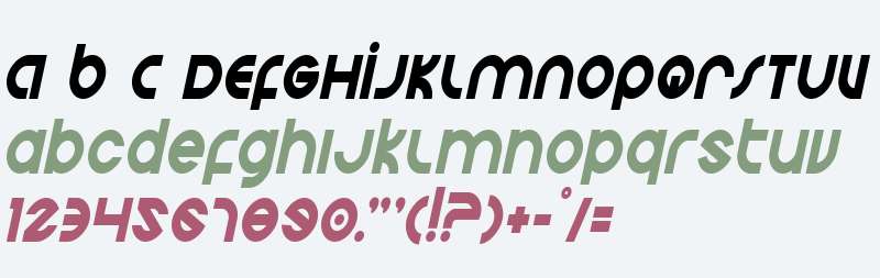 Echo Station Condensed Italic