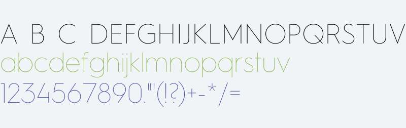 Hurme Geometric Sans 1 W01 Thin