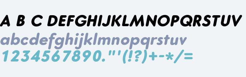 Core Sans G Rounded 75 ExtraBold Italic