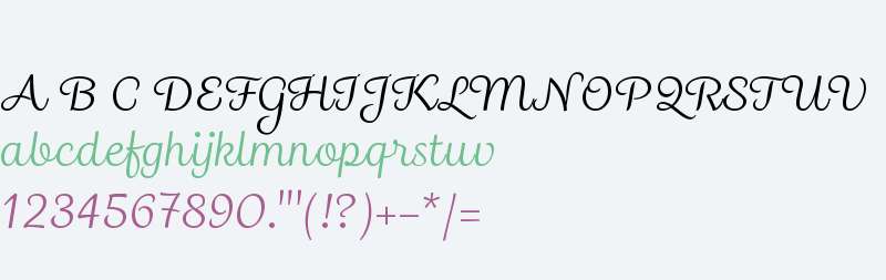 Madre Script W01 Italic