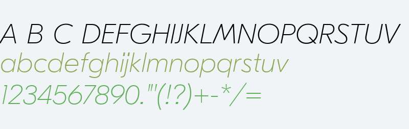 GT Eesti Pro Display UltraLight Italic