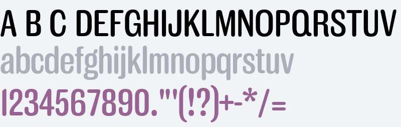 MFEK Sans Rounded Condensed SemiBold