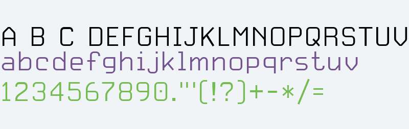 CarbonThin W00 Regular