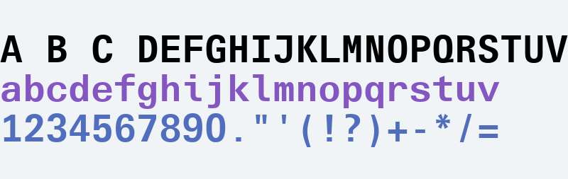 Univers Next Typewriter W04 Bd