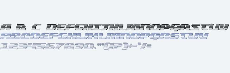 Quickening Chrome Italic
