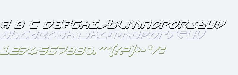 Yahren Shadow Italic V1