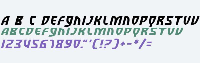 SF Retroesque SC Italic V1