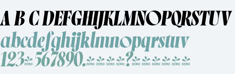 FSP DEMO - Norman Fat Italic2