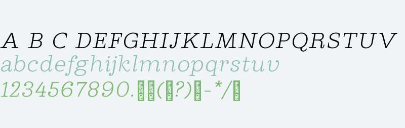 Cagney Trial Light Italic