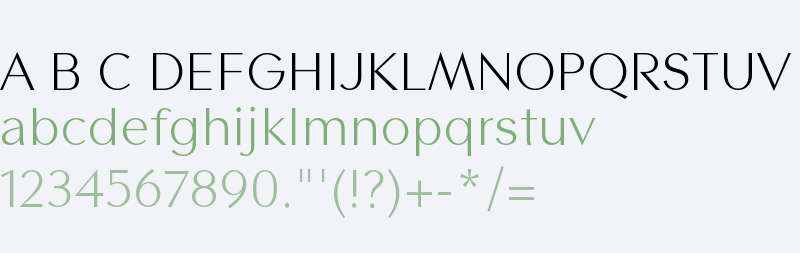 Contax Sans 45 Light