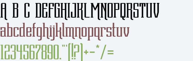 Dentra Font