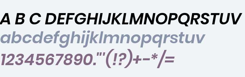 Ulagadi Sans SemiBold Italic