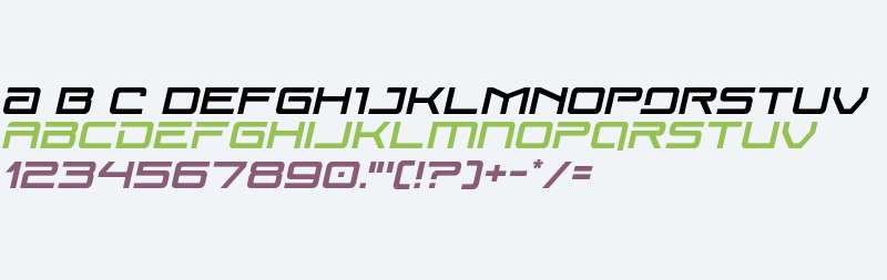Year One Spaced Italic