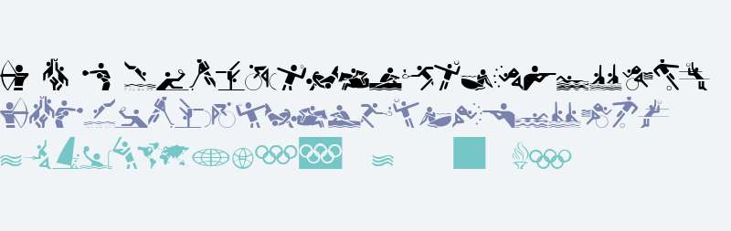 Olympicons Regular
