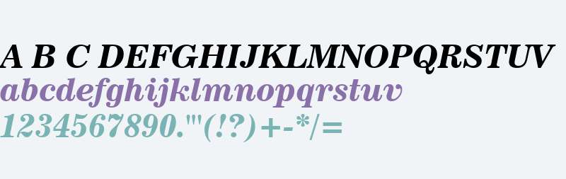 News 702 W01 Bold Italic