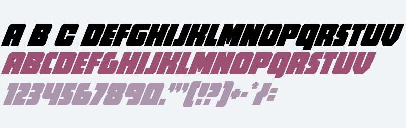 Hammer Scout Condensed Italic