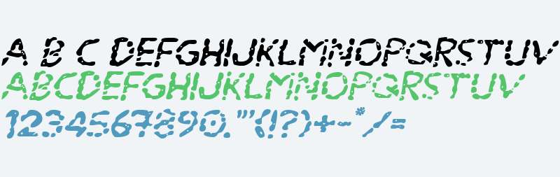 Blood Drenched Expanded Italic