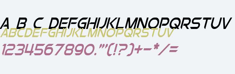 Chromia Supercap Condensed Italic