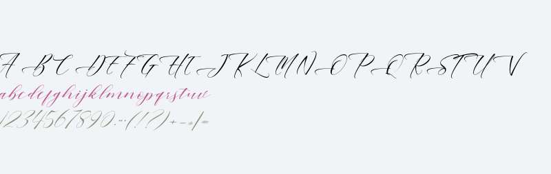 Mahogany Script