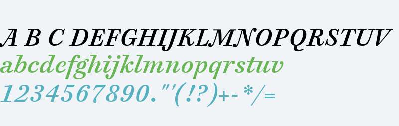 Cosmiqua W01 Semibold Italic
