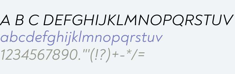 Noah Regular Italic