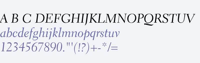 Electra LT Std Cursive