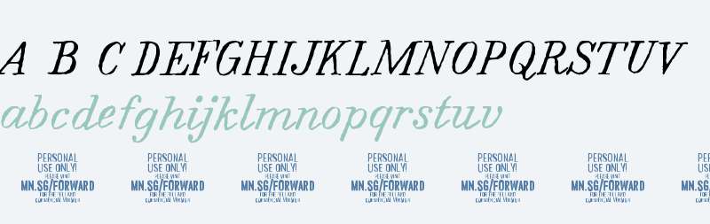 Forward Serif PERSONAL