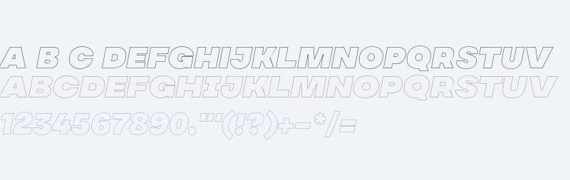 MADESoulmazeOutline-Italic