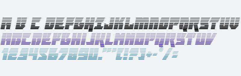 Furiosa Gradient Italic