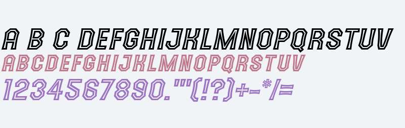 The October One Italic